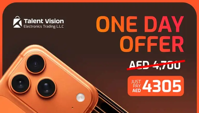 Exclusive electronics offer at TVT Electronics Dubai